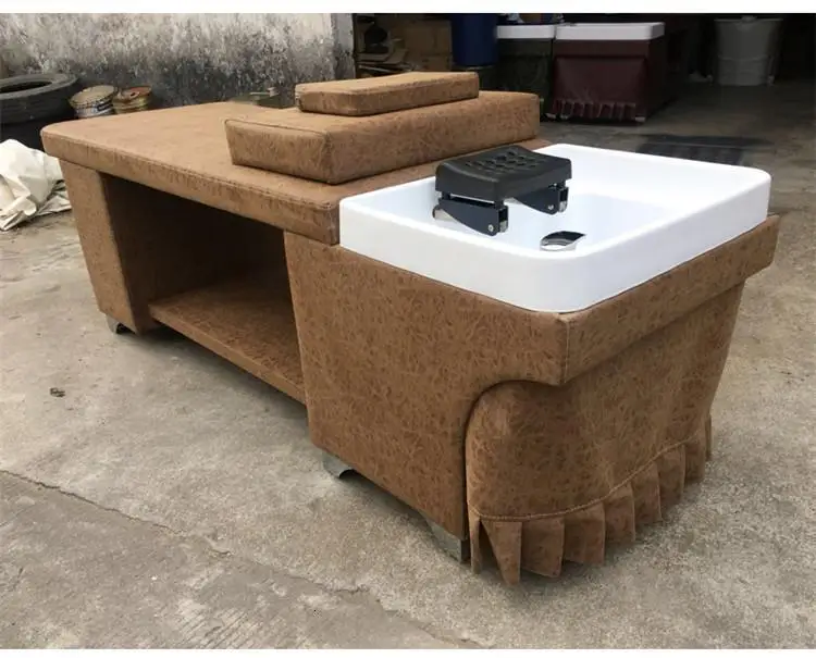 Косметологическая кровать для косметических салонов Lavacabezas Silla Peluqueria, Парикмахерская мебель Cadeira Maquiagem, шампунь, стул