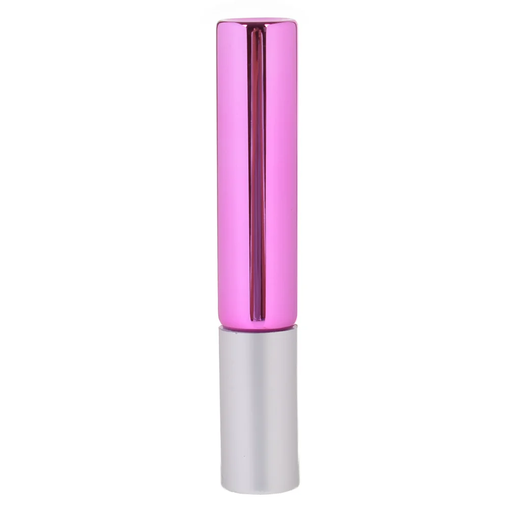 10ML pink 10 мл дорожный прозрачный ролик многоразового использования эфирного масла в рулоне, стеклянный флакон для духов, Бальзамы для губ, рулон на бутылках - Цвет: 10ML pink