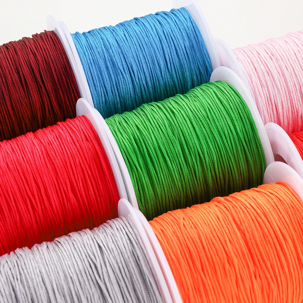 Нить нейлоновая для бисероплетения 50 м/рулон 0 8 мм|Ювелирная фурнитура и