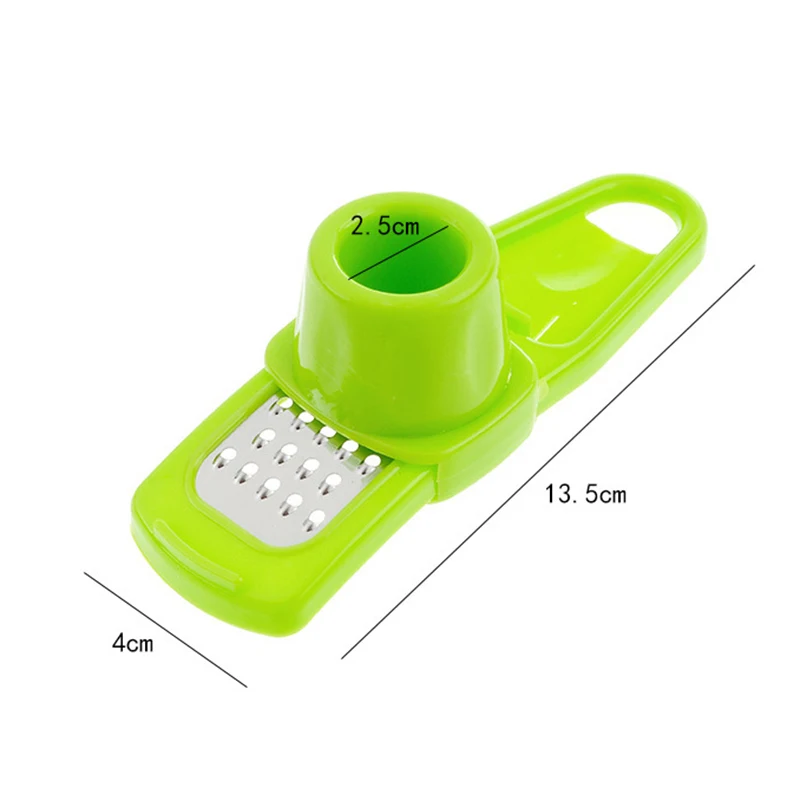 Stainless Steel PP Garlic Presses Ginger Cutter Kitchen Colorful Plastic Grinding Planer Grater Grinder Daily Tool | Дом и сад