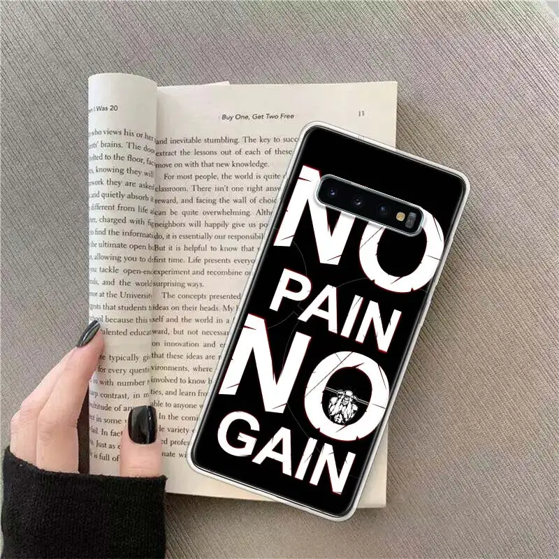 

Bodybuilding Gym Fitness Coqu Phone Cover For Samsung GalaxyA71 A70 A51 A50 A41 A40 A30 A21S A20 A20E A11 A10 A9 A8 A7 A6 A01 M3