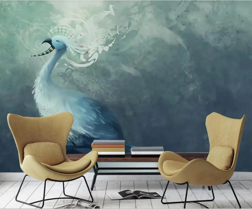 Пользовательские обои 3D Роспись Европейская творческая ностальгия абстрактное