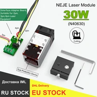 neje 30w n40630 cnc laser head module kit blue light 450nm ttl power adjustment for profession engraver cutter diy mark tool