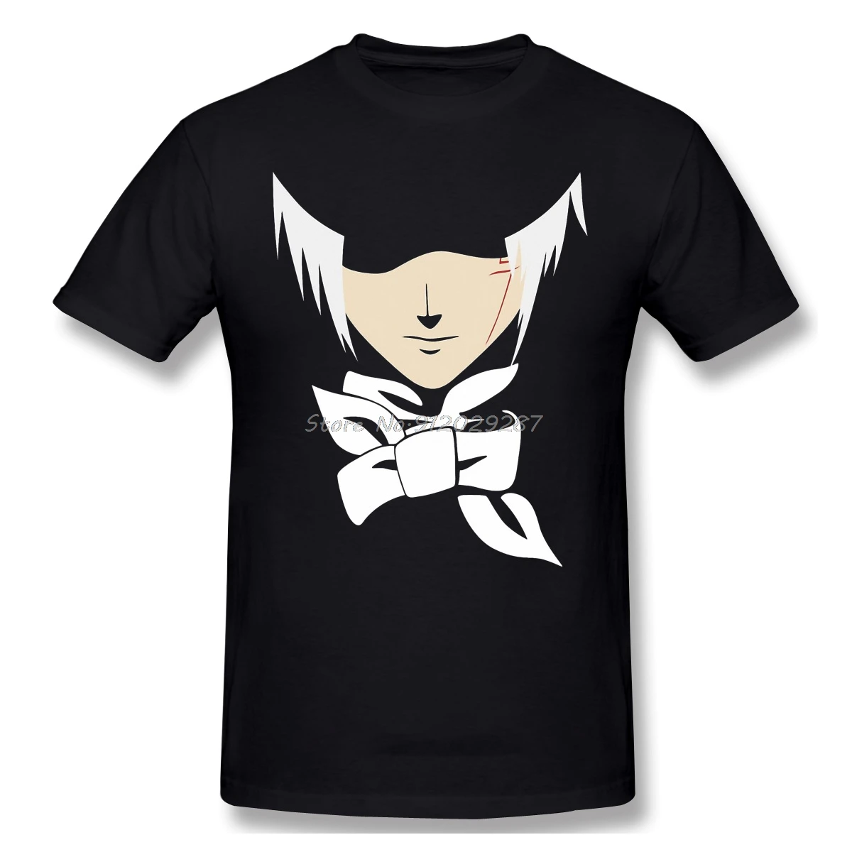 

D.Gray Man HALLOW Allen Walker Anime 2021 New Arrival T-Shirt Allen Walker Unique Design o-neck Cotton For Men tees