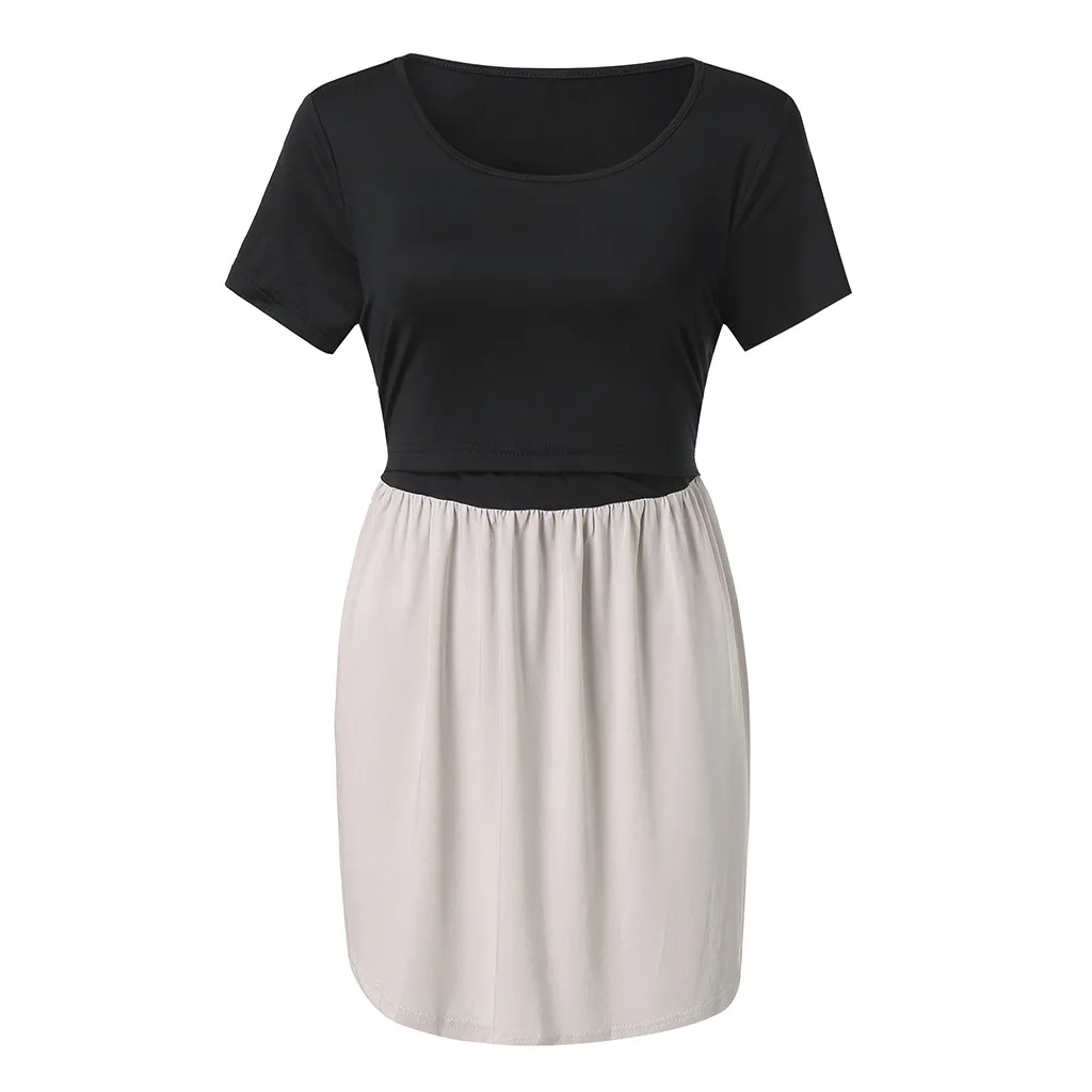 Женские футболки для беременных летние топы кормящих матерей Топ грудного