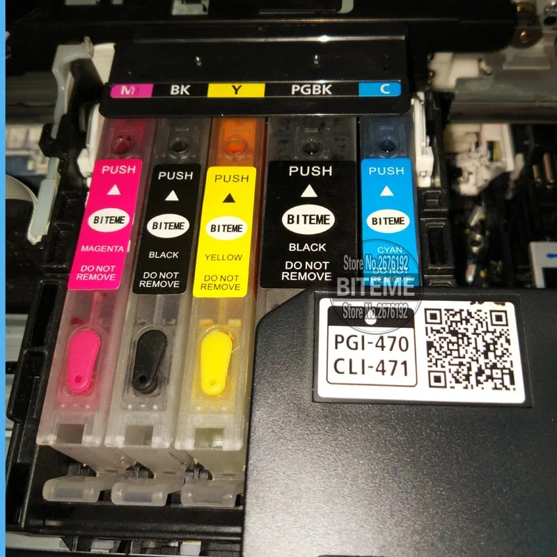 Многоразовый картридж с постоянным чипом для Canon TS5040 TS6040 TS 5040 6040 10 комплектов |