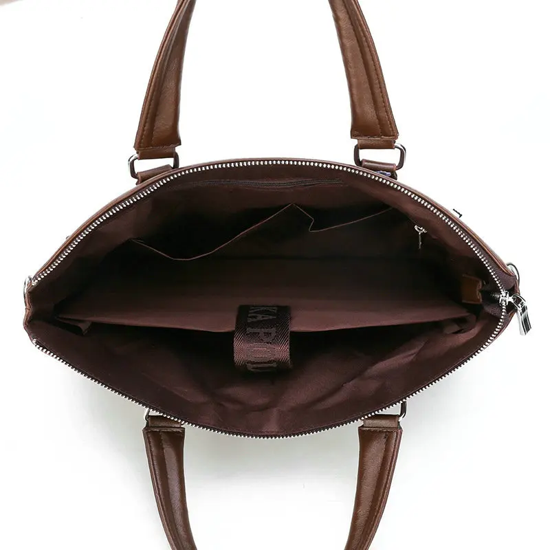 

2021 Genuine Leather Briefcase Men Shoulder Bag Crossbody bag Men Briefcase Laptop Bag Work Business Bag Men Briefcase