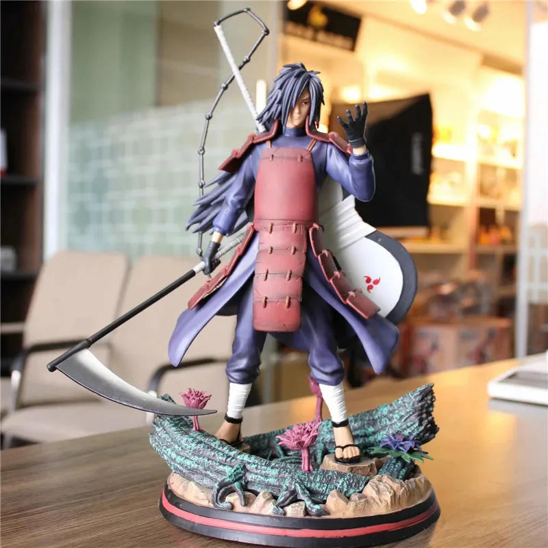 32 см аниме Narutos GK Uchiha Madara статуя ПВХ экшн фигурка Коллекционная модель Кукла