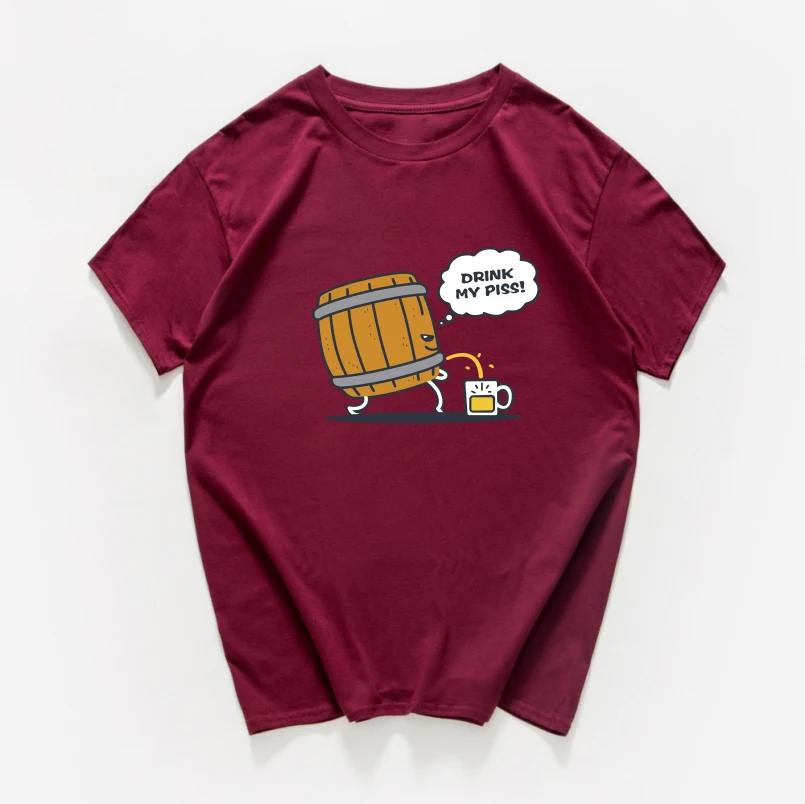 Мужская хлопковая футболка с надписью надписями надпись my Pee забавное