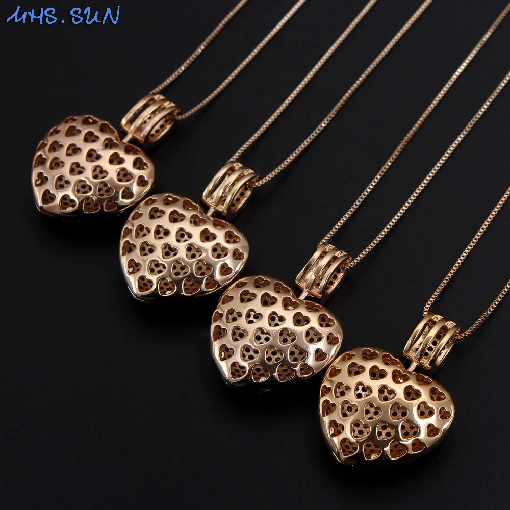 MHS.SUN Роскошное дизайнерское ожерелье с подвеской в виде искусственного сердца