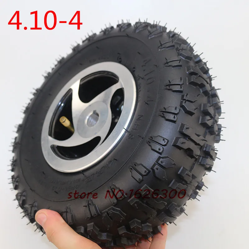 Высокое качество 4 10 Trye шины и внутренняя труба обода колеса сплав ступицы для 49cc