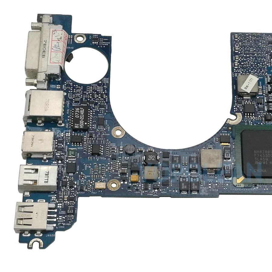 Материнская плата для ноутбука Macbook Pro 1" A1226 Материнская Плата ЦП T7500 2,2 GHz 820-2101-A MA895 LL/A Mid 2007