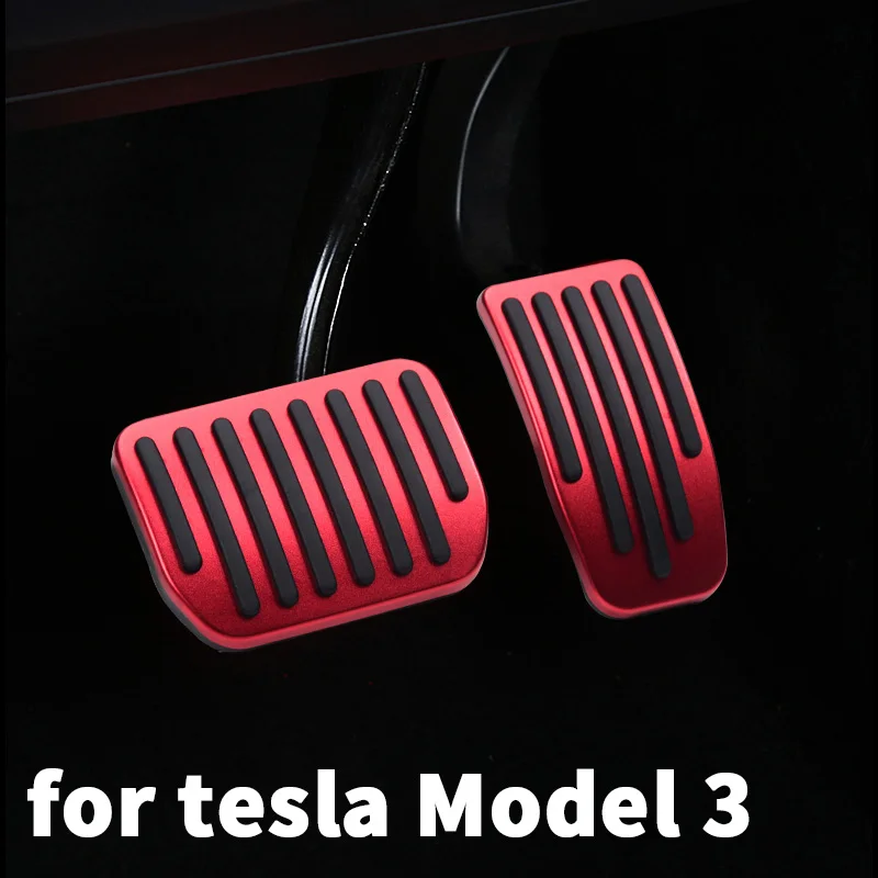 

Педаль тормоза и сцепления, из алюминиевого сплава, для Tesla, модель 3, 2017, 2018, 2019, 2020, 2021