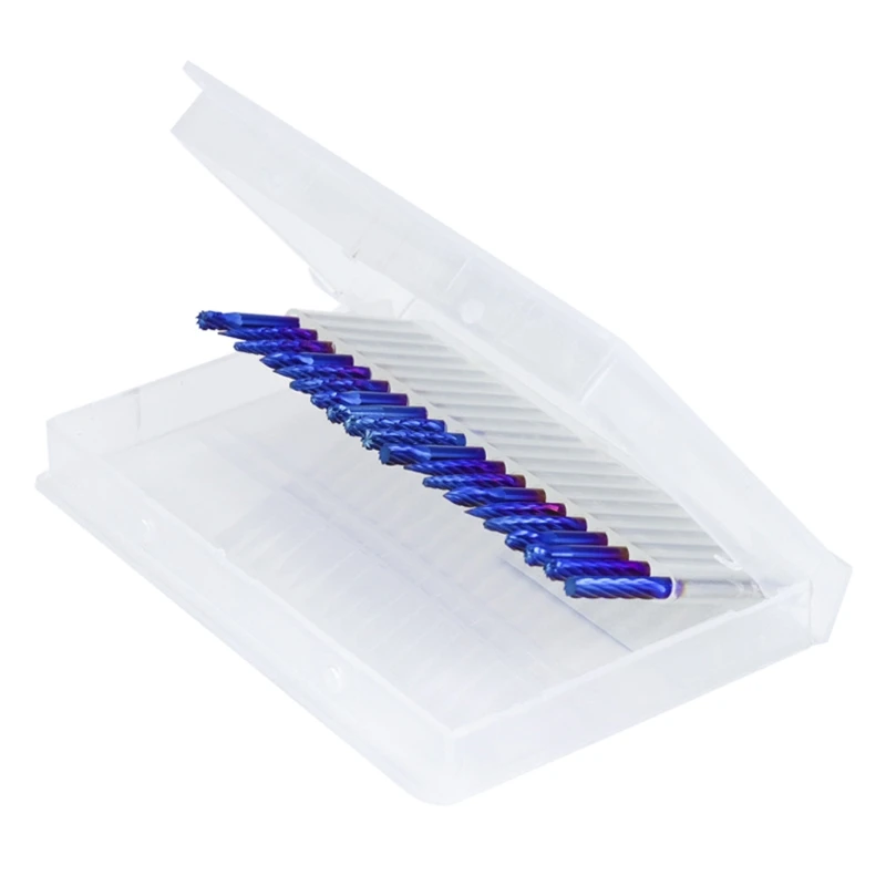 

20pcs Rotary Burrs 33mm Blue Coating Double Cut and Single Mixed Rotary Files