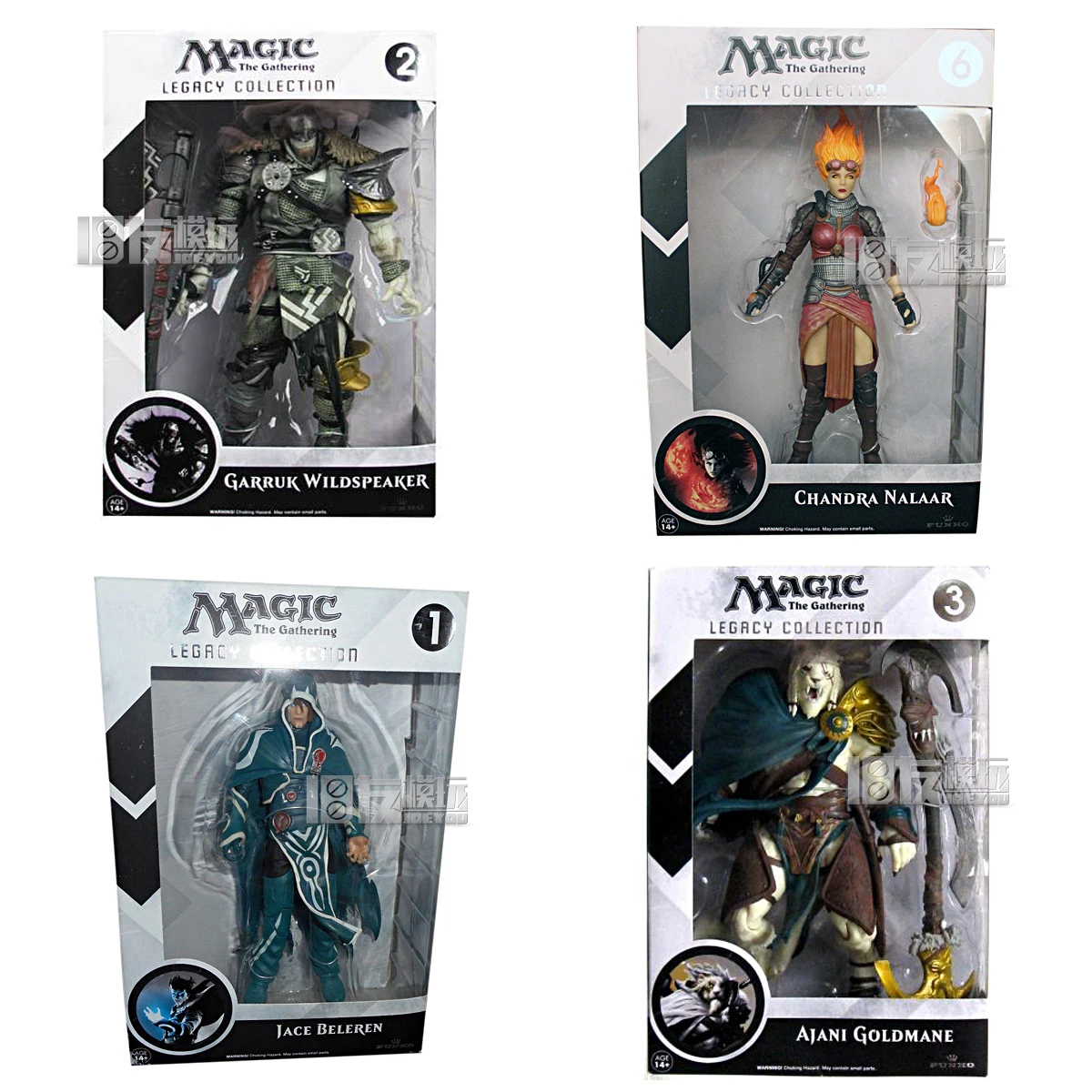 

Magic The Getharing Garruk Jace Beleren Chandra Nalaar Ajani Goldmane Joints Movable 6-inches Action Figure Model Ornament Toys