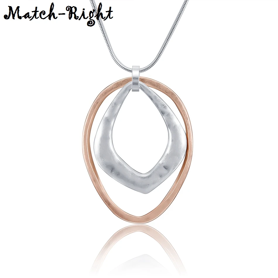 Женское ожерелье с подвеской золотое/серебряное/цветное