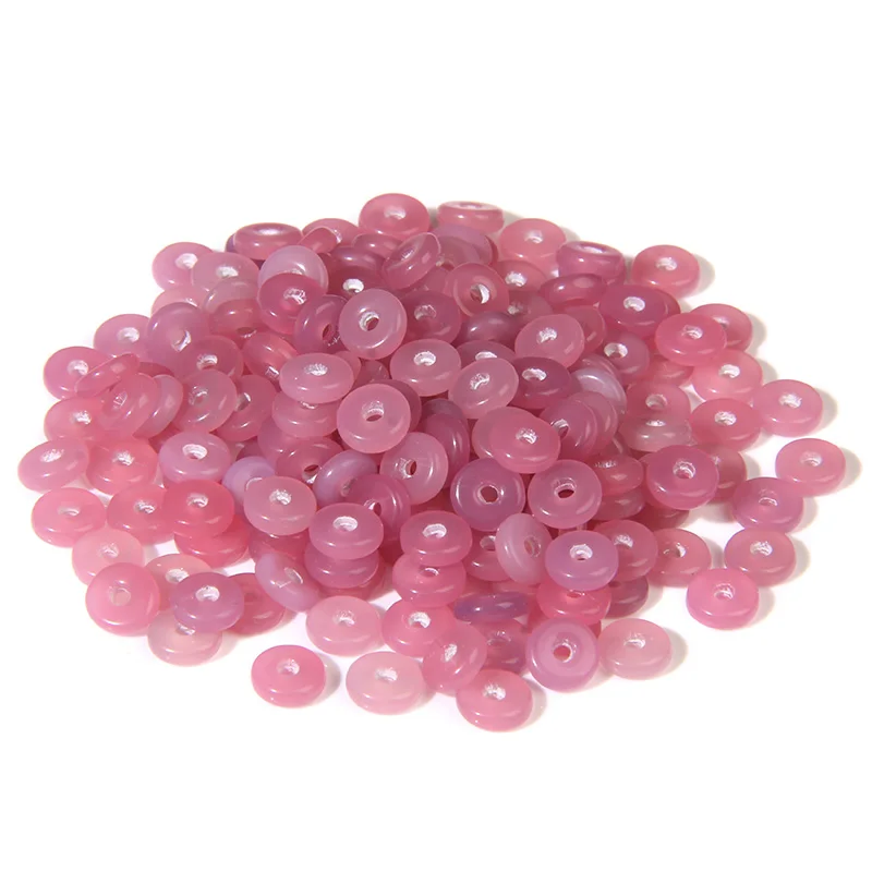 2*6 мм Φ разделительные Бусины круглые плоские диски натуральные ячейки Агаты