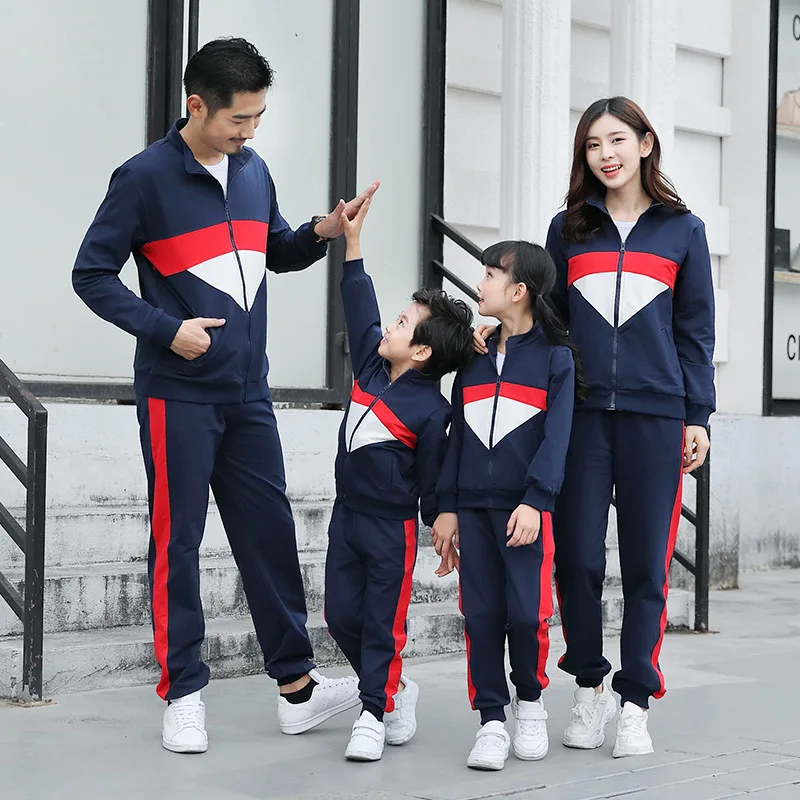 Спортивный комплект для папы сына мамы дочки на весну-осень | Мать и ребенок