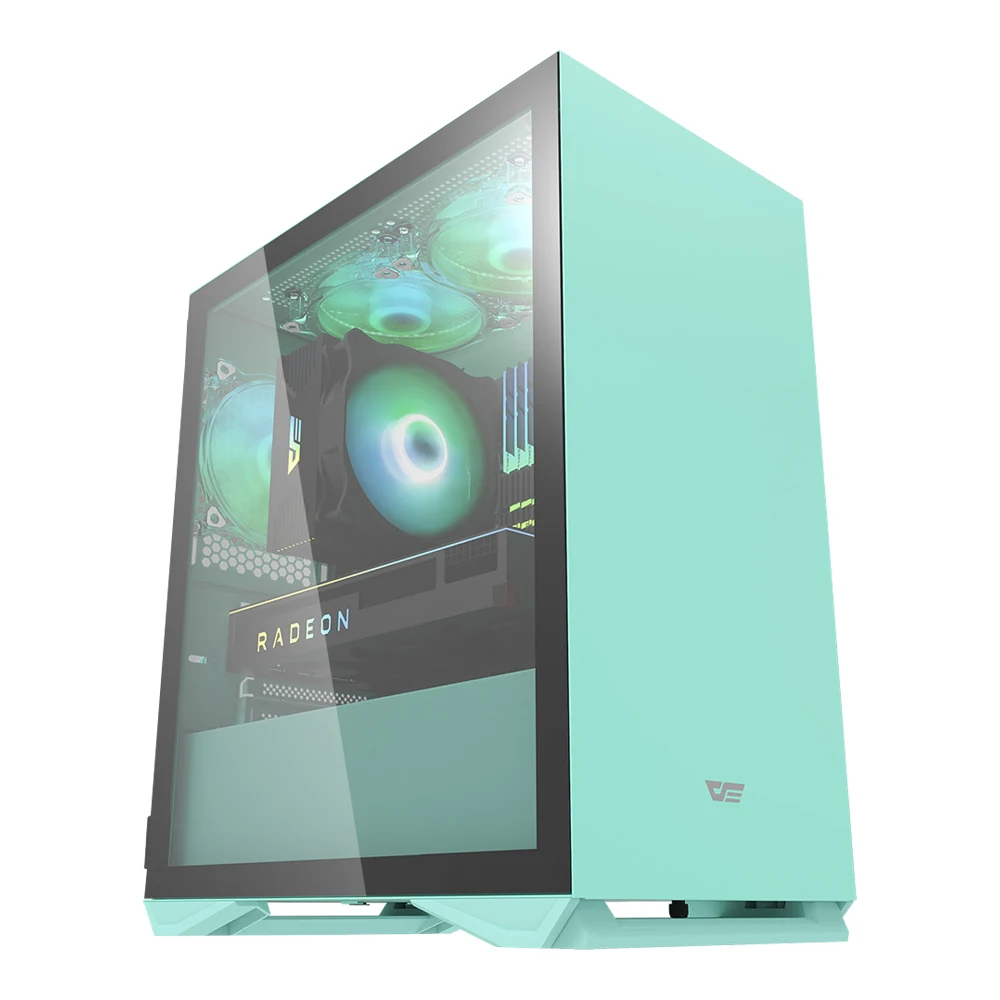 Чехол для настольного компьютера Aigo DLM22 gabinete pc gamer completo small mini matx/itx с водяным