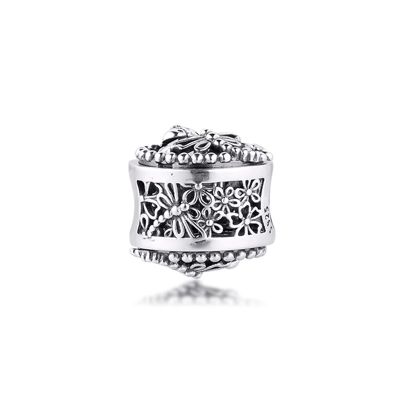 DIY Fits for Pandora Charms Bracelets Enchanted Nature Beads 100% 925 Sterling-Silver-Jewelry Free Shipping | Украшения и