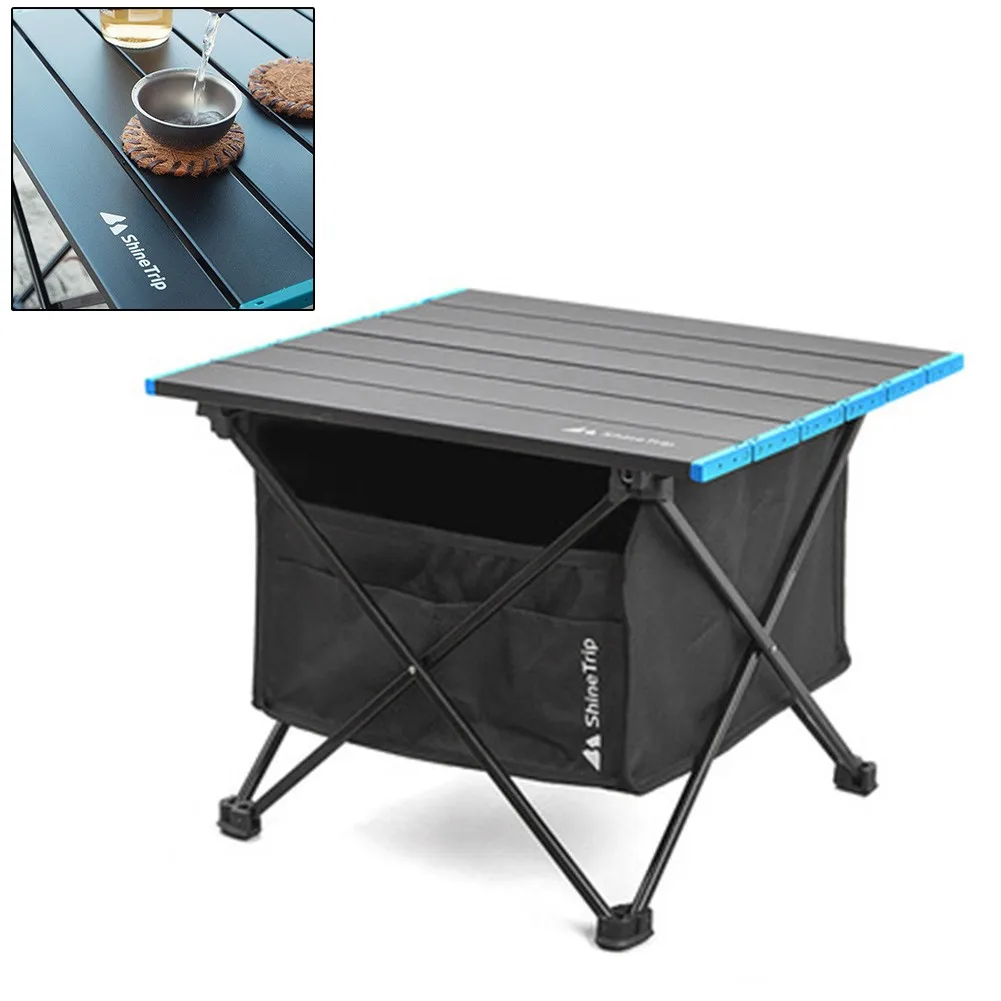 

Portable Camping Folding Table Fishing Ultra-light Mini Desk With Storage Bag Indoor Outdoor Portable Table BBQ Picnic Beach