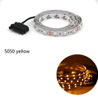 Самоклеящаяся Светодиодная лента 5050 для ПК, компьютера, 123 м