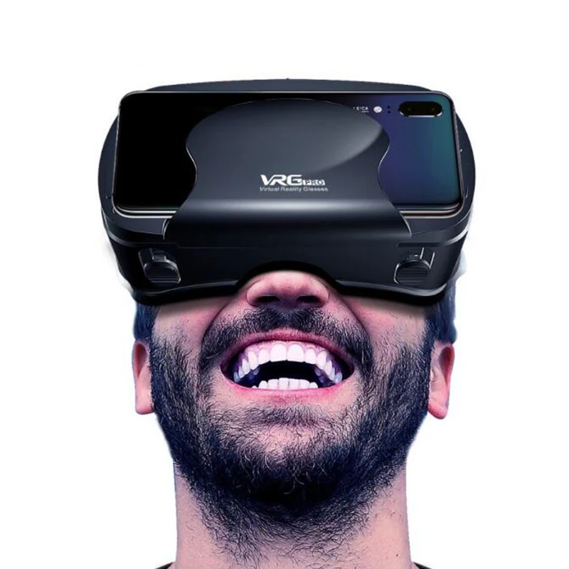 3D очки VRG Pro виртуальной реальности полноэкранные визуальные VR с широким углом