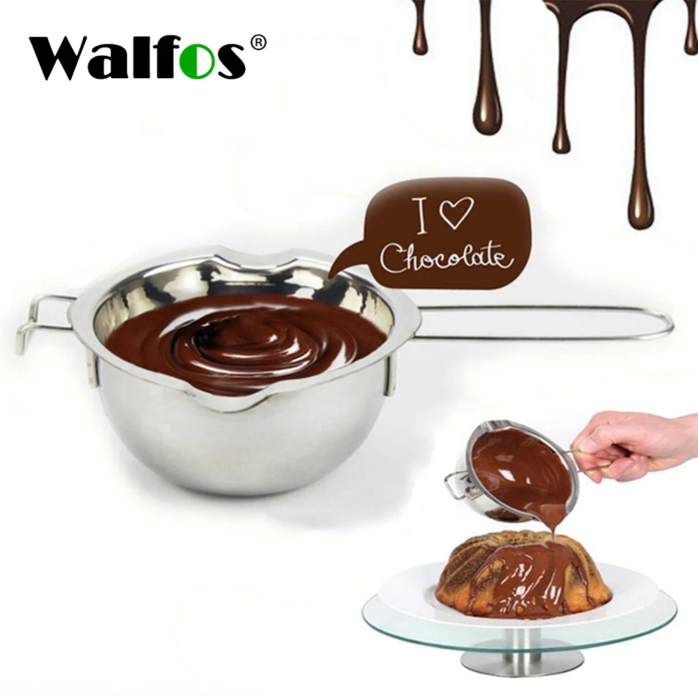 WALFOS 304 Doble Stainless Steel Universal Boiler Insert Chocolate Fondant Caramel Melt Bowl Butter Pot Pan Baking Cheese Heatin
WALFOS 304 Doble Stainless Steel Universal Boiler Insert Chocolate Fondant Caramel Melt Bowl Butter Pot Pan Baking Cheese Heatin