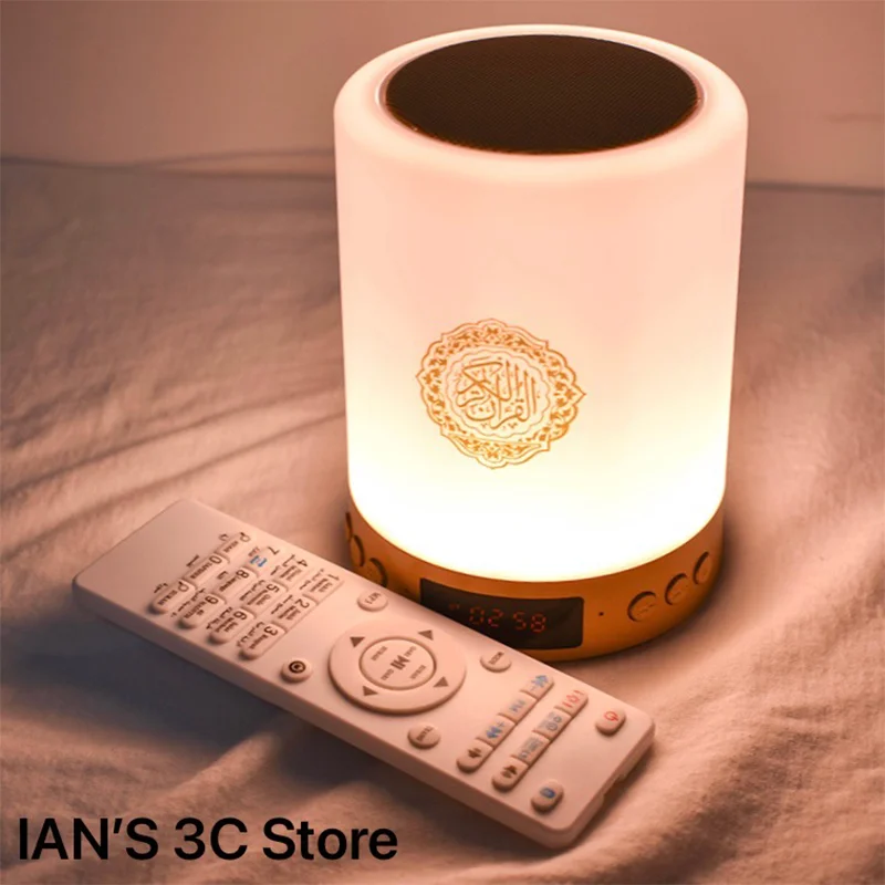 

Bluetooth-колонка, Прямая поставка, ночсветильник, светодиодная Сенсорная лампа, музыкальная шкатулка AZAN Time, беспроводной динамик Корана