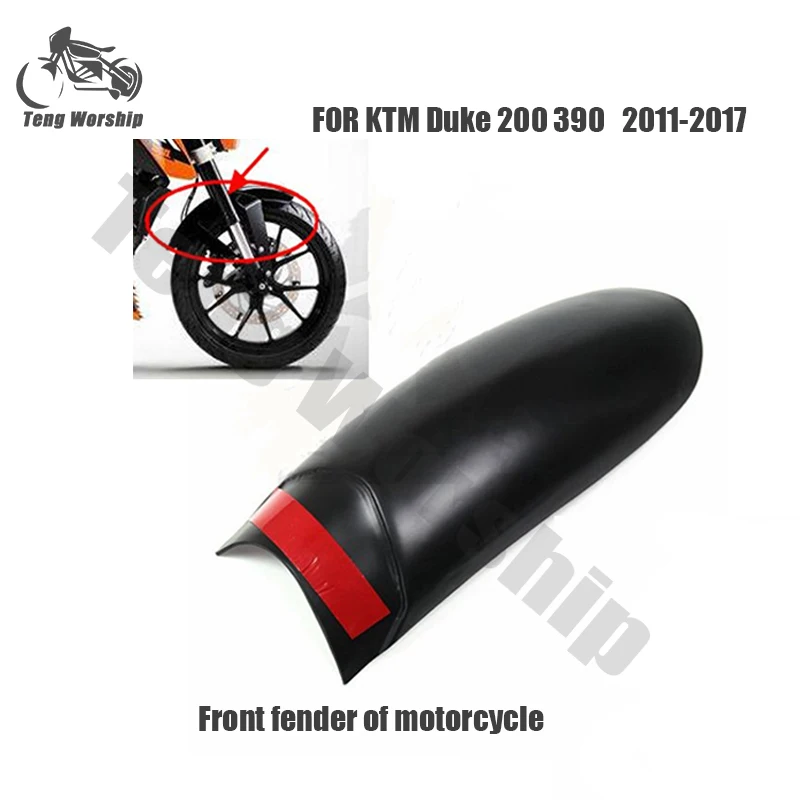 Teng Worship motorcycle front fender extension splash guard for KTM Duke 200 390 KTM200 KTM390 Duke200 2011-2017 |