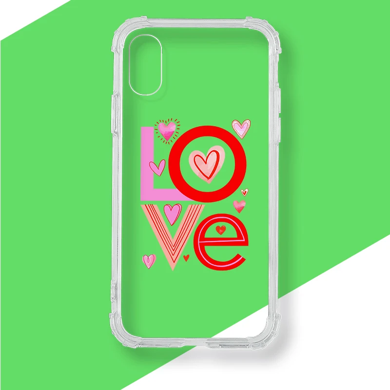 

Lovers love Fashion Shockproof Phone Case For Samsung S9 S21 Ultra A10 S30 For Galaxy A51 A12 S20 Fan Edition Ultra Back Cover