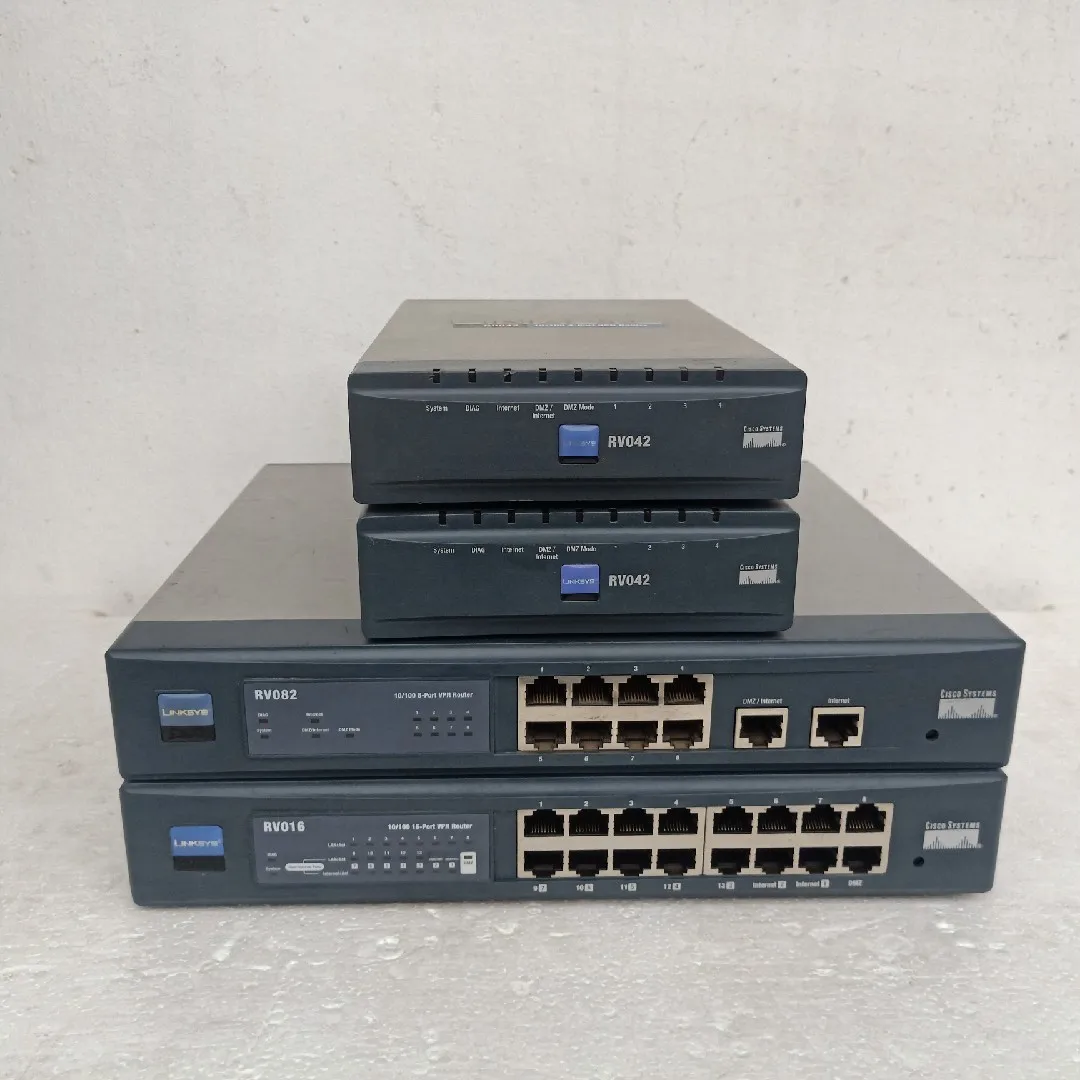 

RV082 RV016 Dual WAN port 8 LAN port Enterprise VPN router used