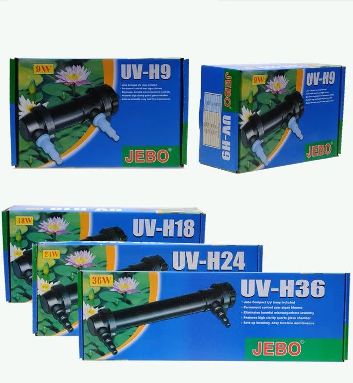 УФ-стерилизатор JEBO для пруда ультрафиолетовая лампа аквариума 36 Вт | Дом и сад