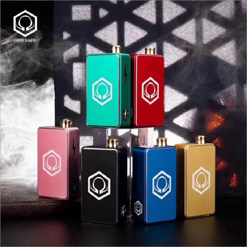 Аутентичный Ом Vape AIO 42W 18650 коробка мод Pod система стартовый набор электронная