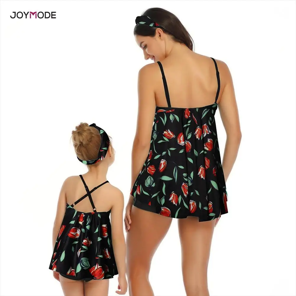 Купальник для матери и дочери JOYMODE 2020 купальники детей родителей с принтом в виде
