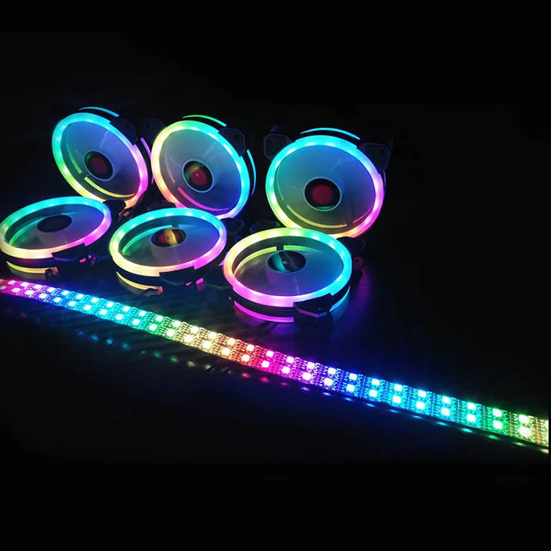 Кулер для ПК с RGB-подсветкой 12 В 6 контактов см | Компьютеры и офис