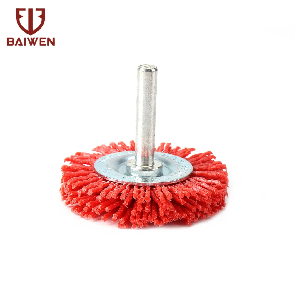 

4Pcs Abrasive Nylon Wire Cup Brush Set For Metal Furniture Wood Sculpture Rotary Drill Grinding Tool