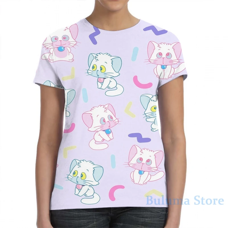 Кремовая футболка mami posi &amp mega для мужчин и женщин модная со сплошным принтом