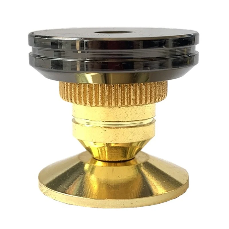 Новый золотой шип динамика с напольными дисками подставка конус изоляции шипы