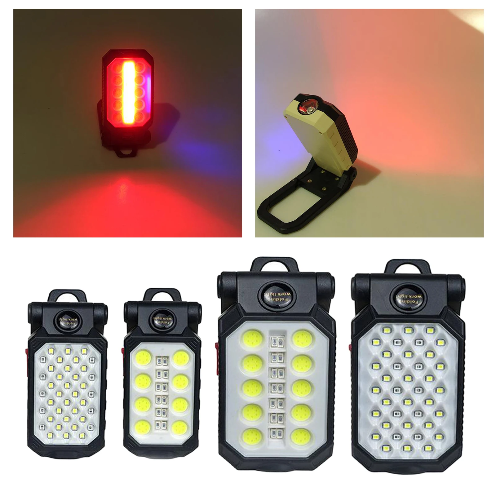 

LED COB Camping Work Light Emergency Hanging Lantern Lamp Bulb Flashlight for Outdoor Fishing Hiking Sports