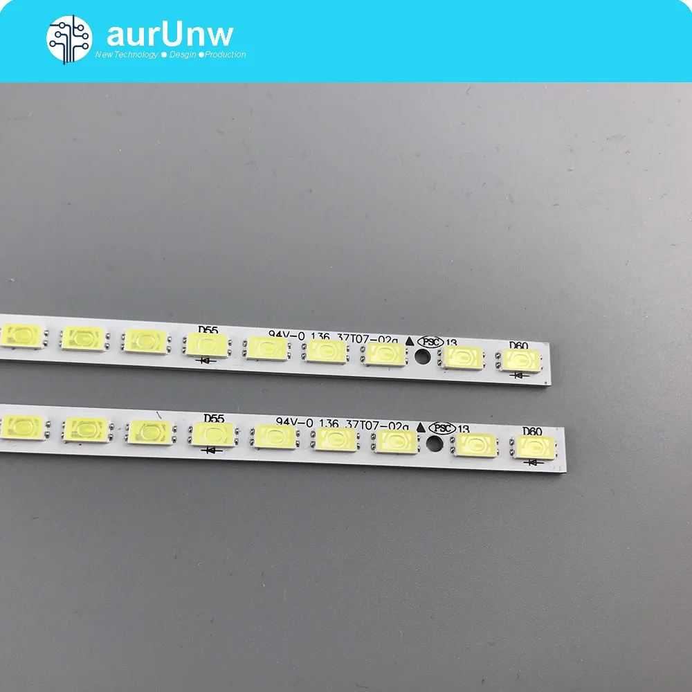 

20 pieces/lot 60LED 478mm LED backlight strip for LG 37LV3550 37T07-02a 37T07-02 37T07006-Y4102 73.37T07.003-0-CS1 T370HW05 NEW