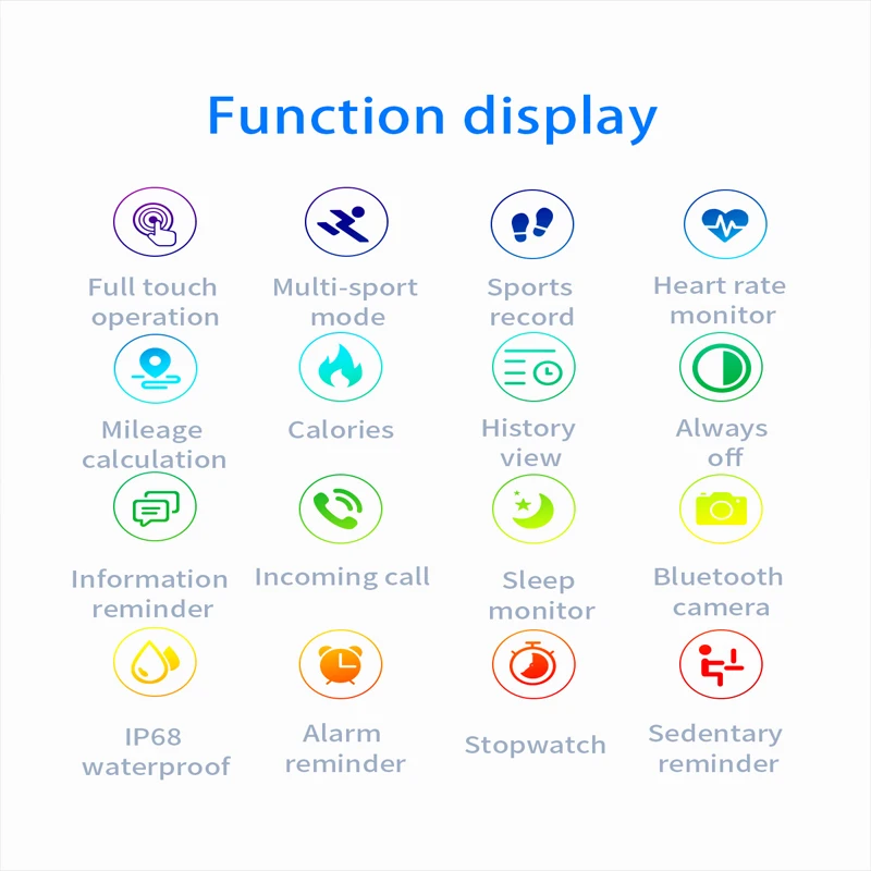 

Morefit H30 Smart Watch Sports Men Round Screen Smartwatch IP68 Waterproof Fitness Tracker 20days Battery life For Android IOS