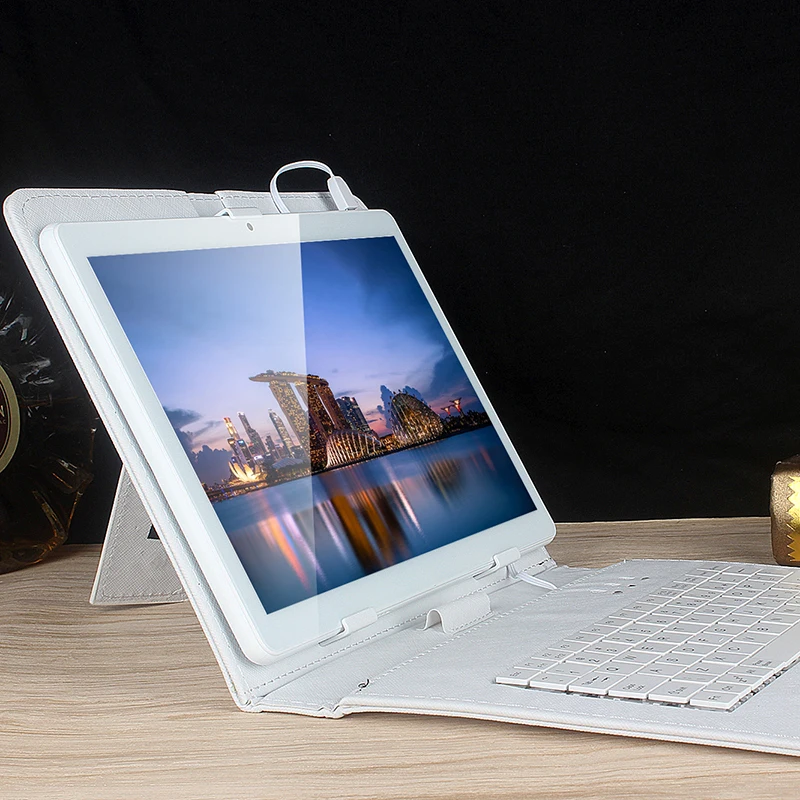 Super 2.5D Glass 10 inch tablet Android 7.0 Quad Core 2G RAM 32G ROM 4 Cores 1280*800 IPS Screen Tablet Dual SIM Mobile Phone