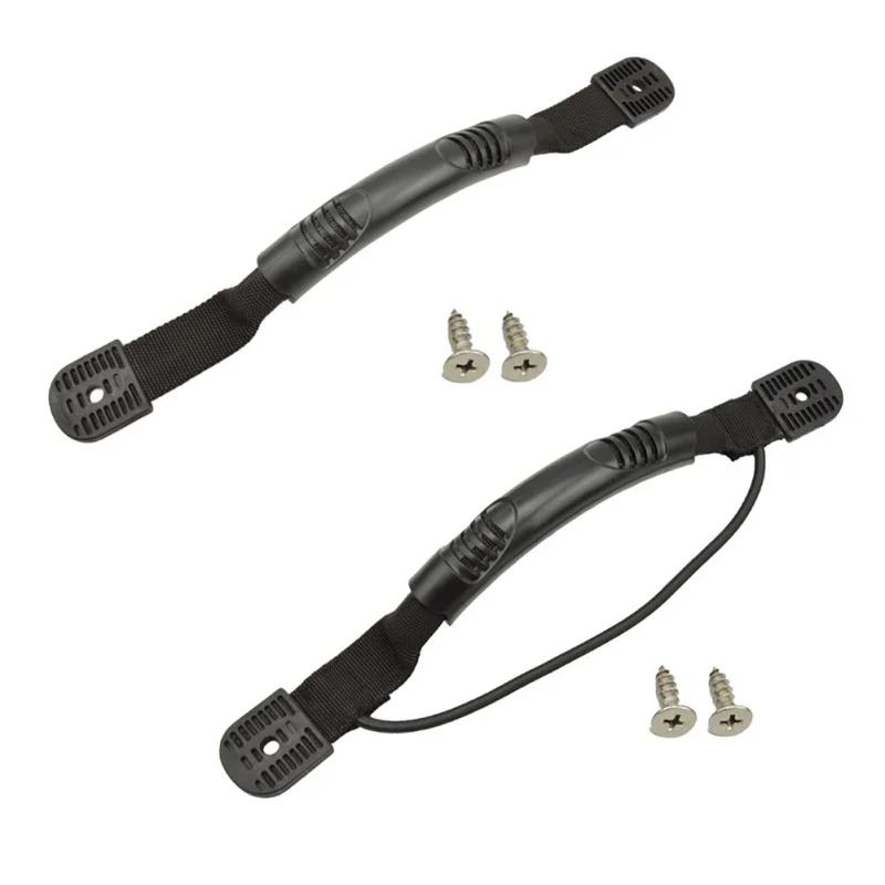 

Rubber Kayak Carry Handle Canoe Boat Side Mount Paddle With Bungee Cord Boat Luggage Kayak Carry Accessories M j