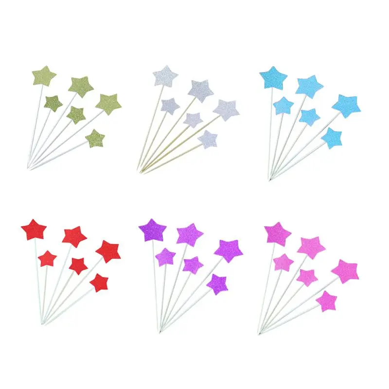 10 шт. декоративные топперы для торта на день рождения | Дом и сад