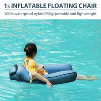 2021 floating pool water hammock float lounger floating toys inflatable pool float swimming pool chair swim ring bed net cover