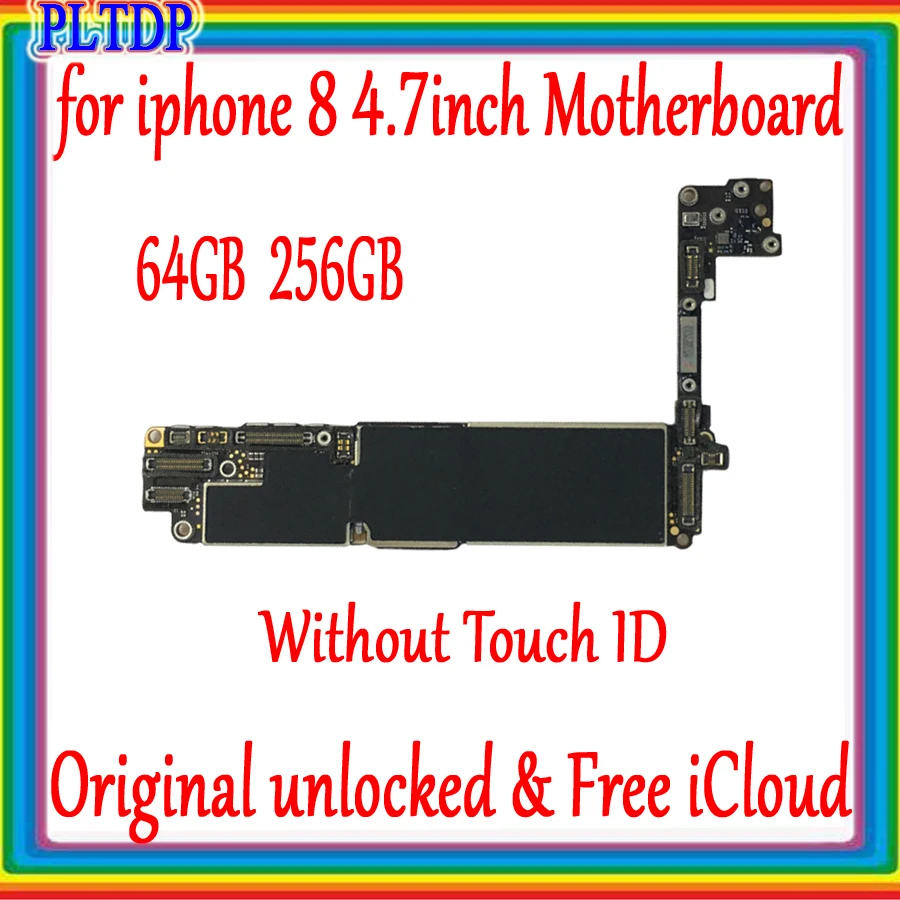 Фабрика разблокирован для iphone 8 4 7 дюймов материнская плата с Бесплатная iCloud 100%