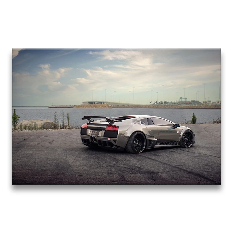Lamborghini Классический суперкар настенный постер для дома Картина на холсте