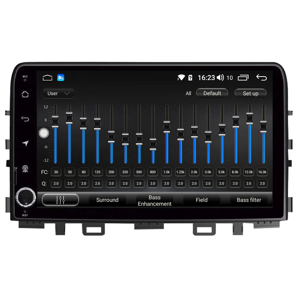 Автомобильный мультимедийный плеер 1 Din Android 8 автомобильный DVD для Kia Rio 2017 ~ 2018 9