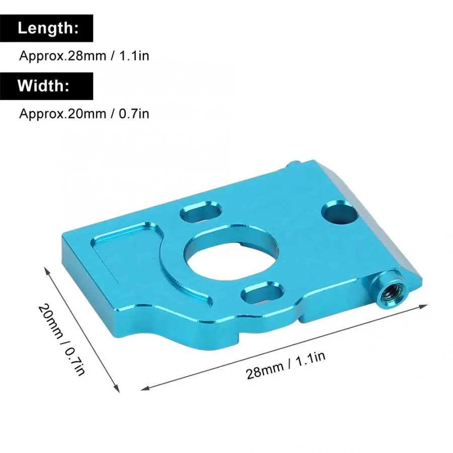 Держатель для мотора на радиоуправлении сменный аксессуар из алюминиевого